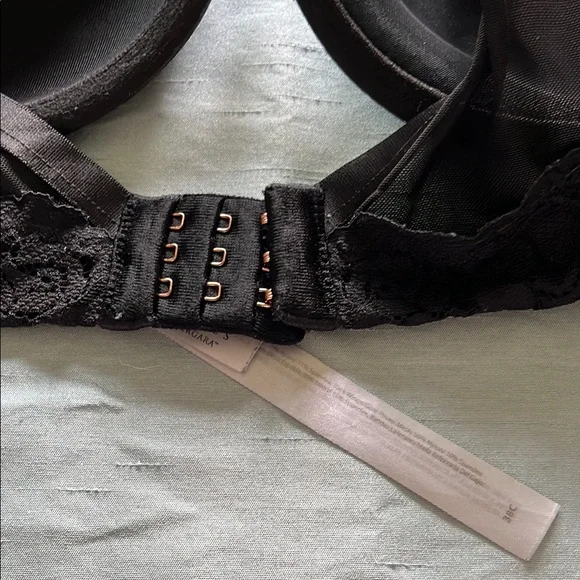 Sofia by Sofia Vergara Black T-Shirt Bras with Padded Cups 38 C - Picture 3 of 8